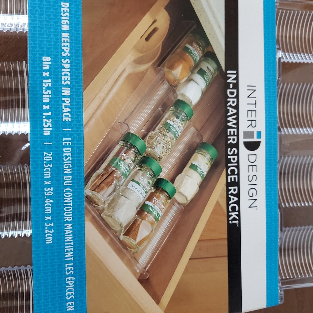 In Drawer Spice Rack by Inter Design - Picture 8 of 9